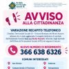 AVVISO ALLA CITTADINANZA – NUOVO RECAPITO TELEFONICO SPORTELLI UPS